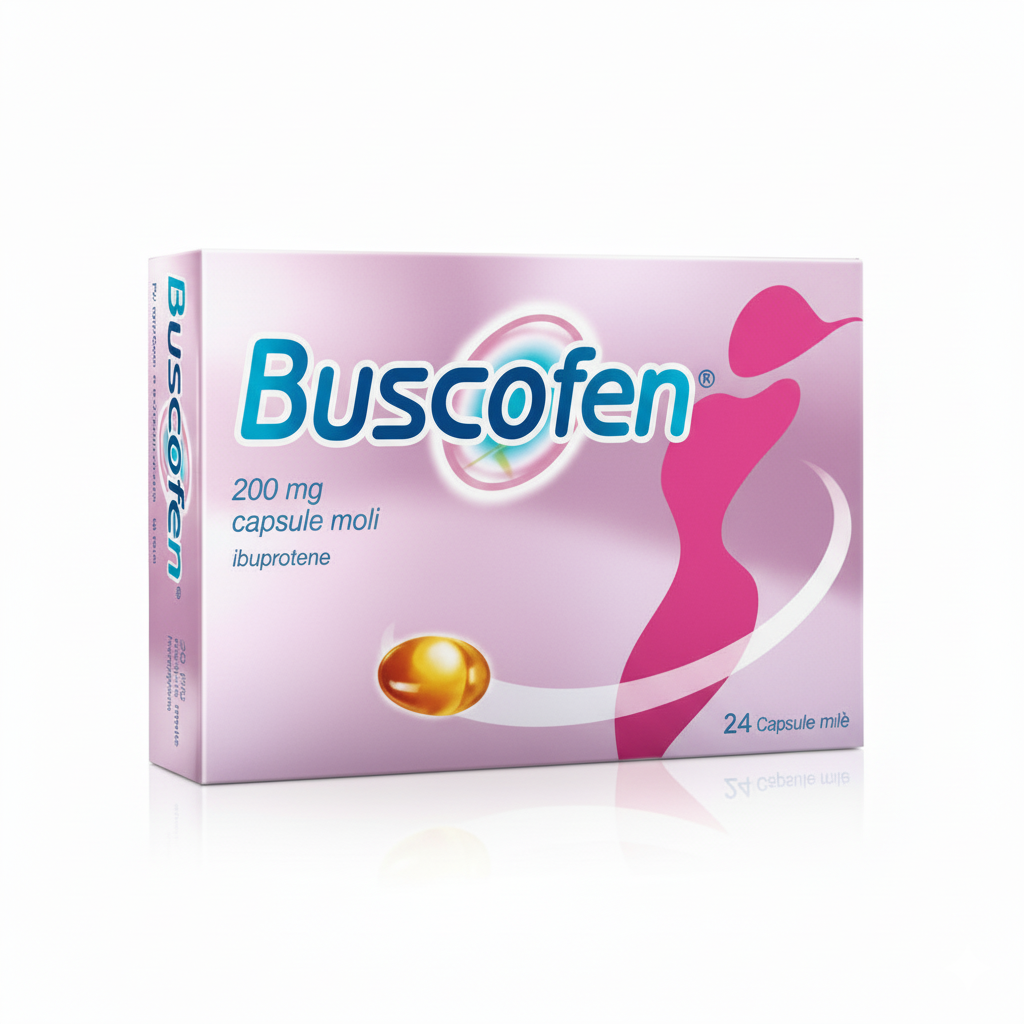 Buscofen 200 mg – 24 capsule molli